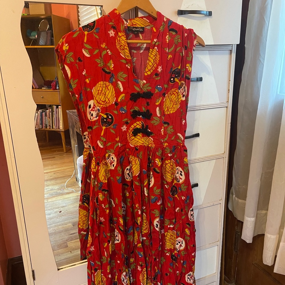 Trashy Diva Red Diva Holiday Maria Day Dress